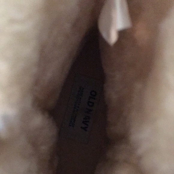 Pair TanFaux Fur ankle boots size 8 - Picture 4 of 7